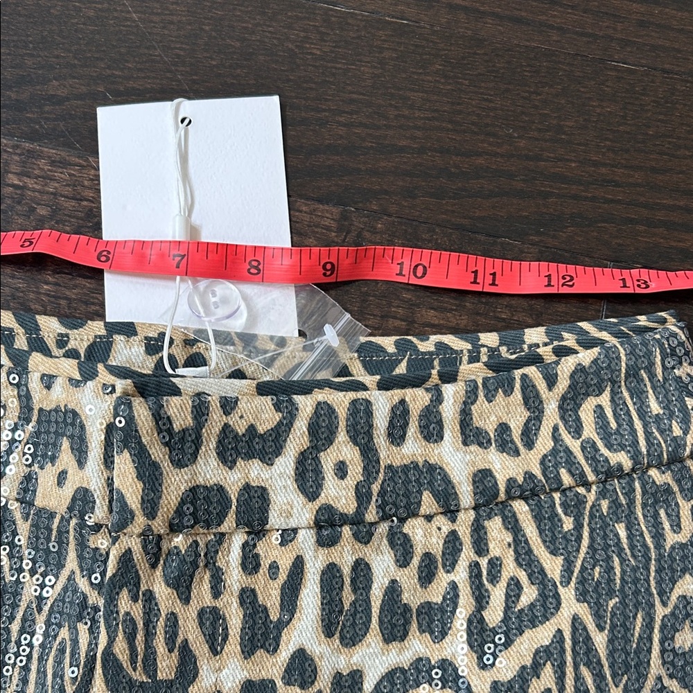 Leopard Print High Rise Shorts - Picture 11 of 16